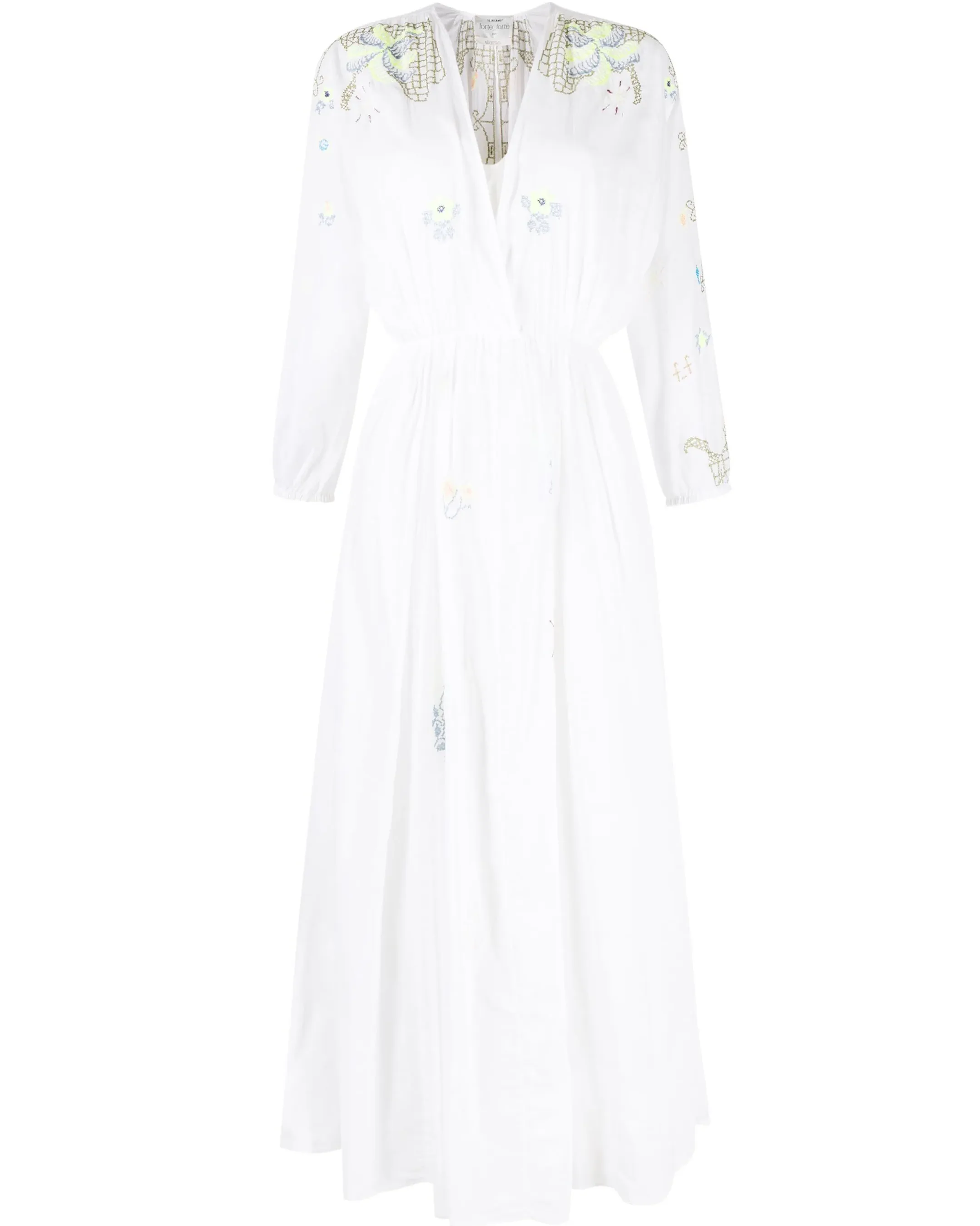 Embroidered Maxi Dress
