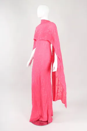 Embroidered Slip Dress & Shawl