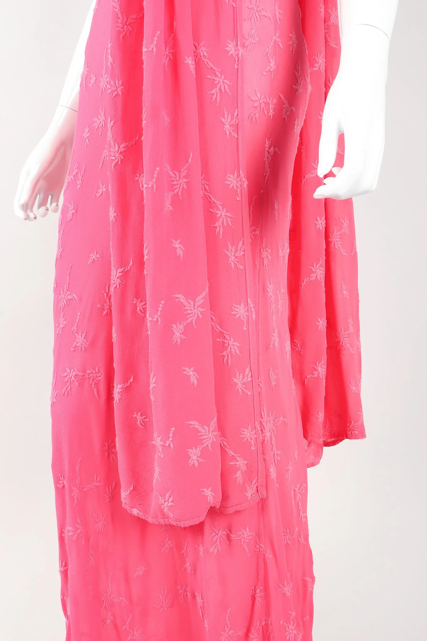 Embroidered Slip Dress & Shawl