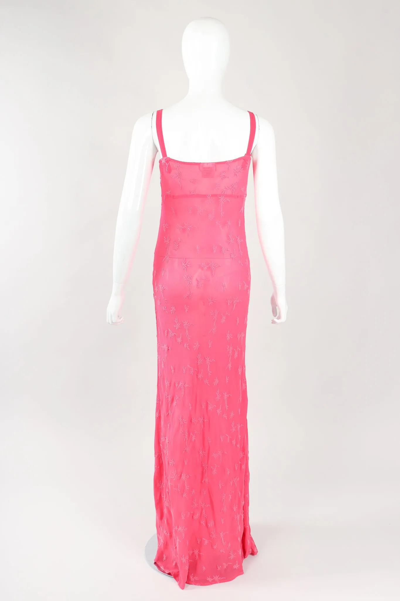 Embroidered Slip Dress & Shawl