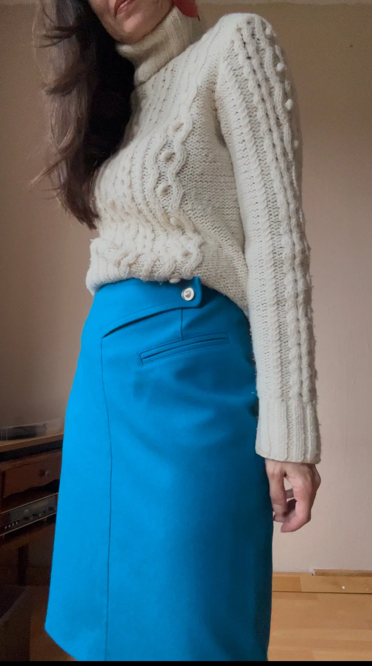 Escada wool skirt