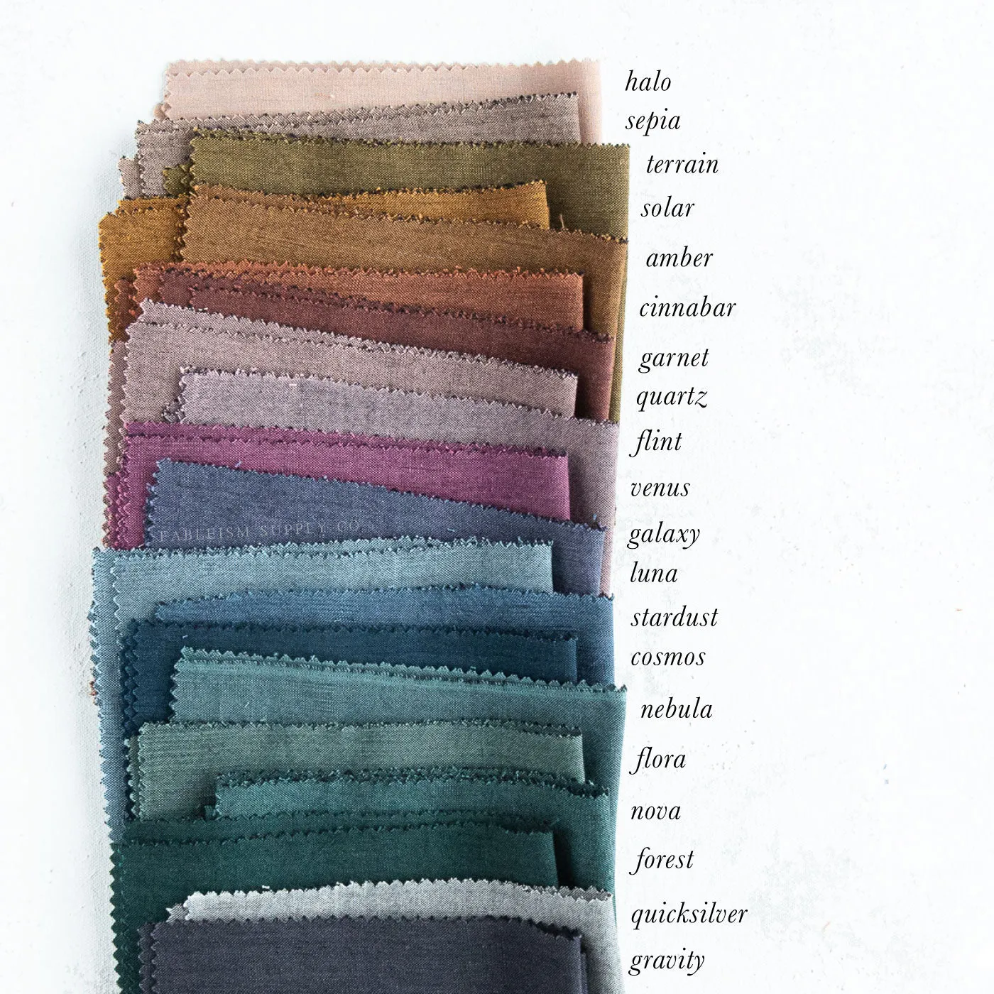Everyday Chambray bundles | Nocturne | Fableism Supply co.