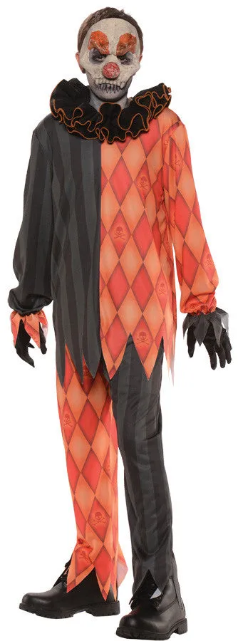 Evil Clown No Mask Child Large Child Unisex Costume