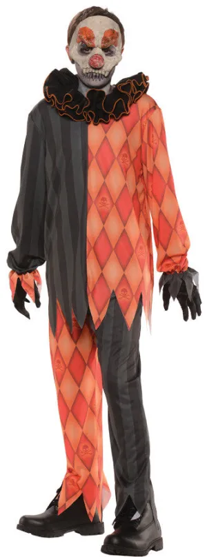 Evil Clown No Mask Child Large Child Unisex Costume