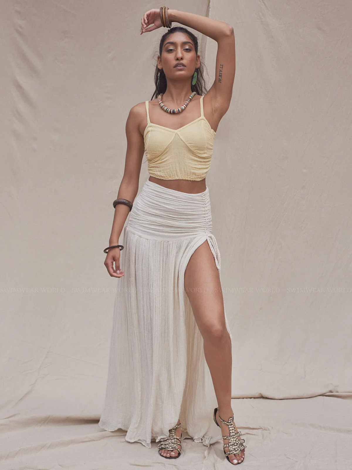 Exile Maxi Skirt ::RET
