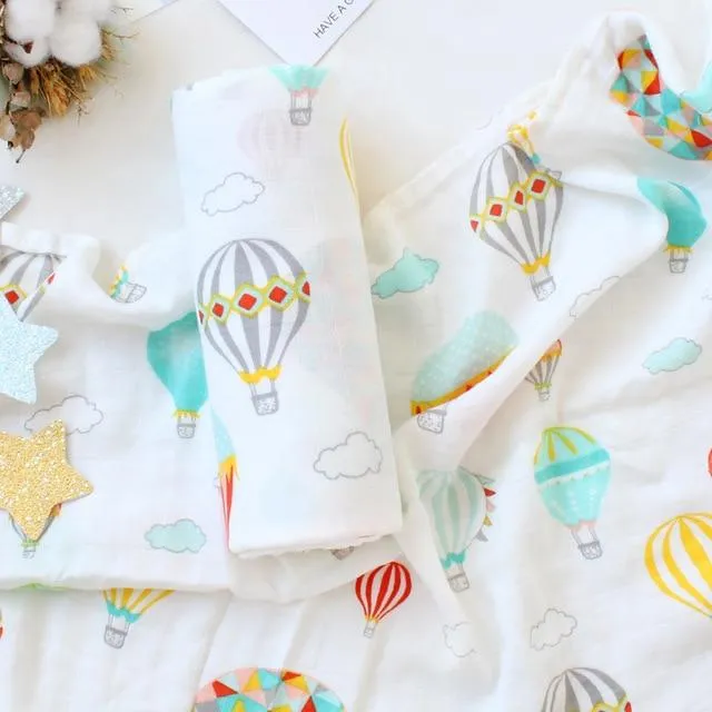 Extra Large Balloon Bamboo Muslin