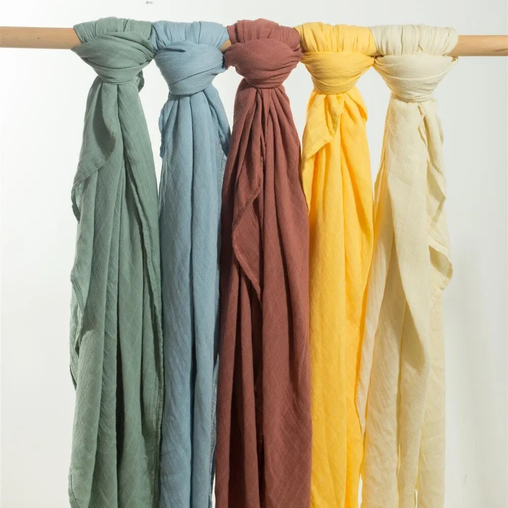 Extra Large Sage Bamboo Muslin