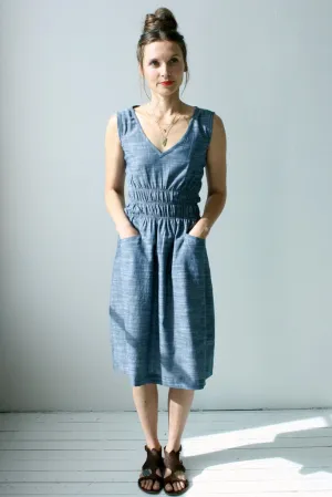 Fiji Dress - Chambray