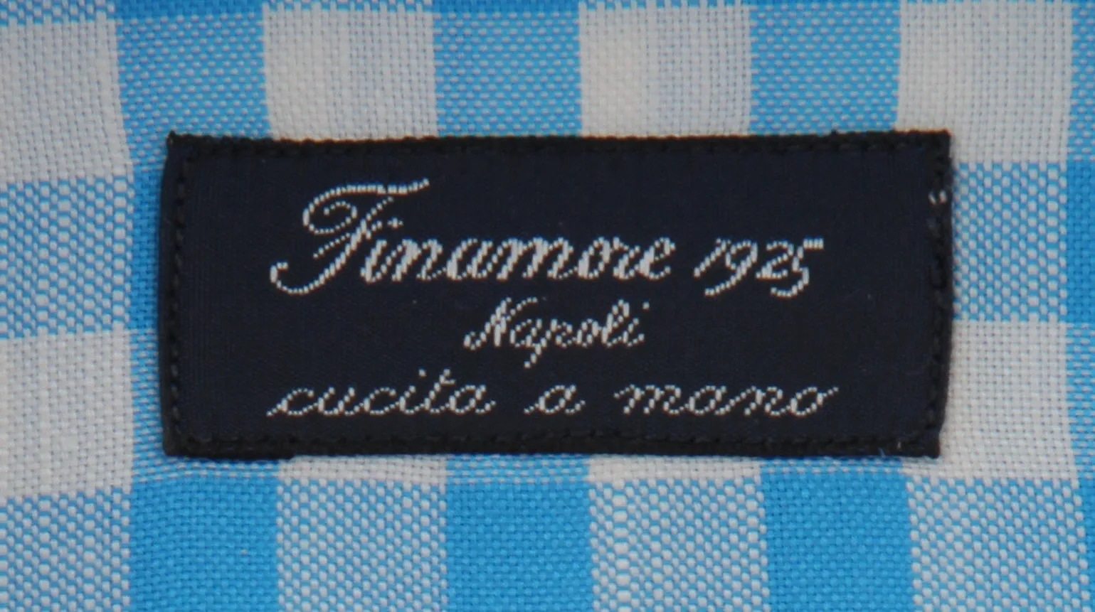 Finamore Napoli Blue Shirt - Slim
