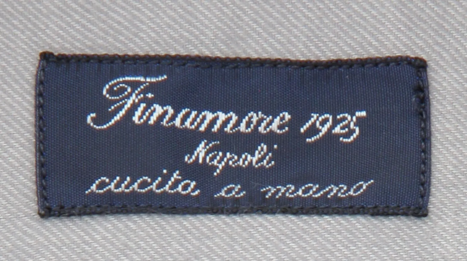 Finamore Napoli Gray Shirt - Slim