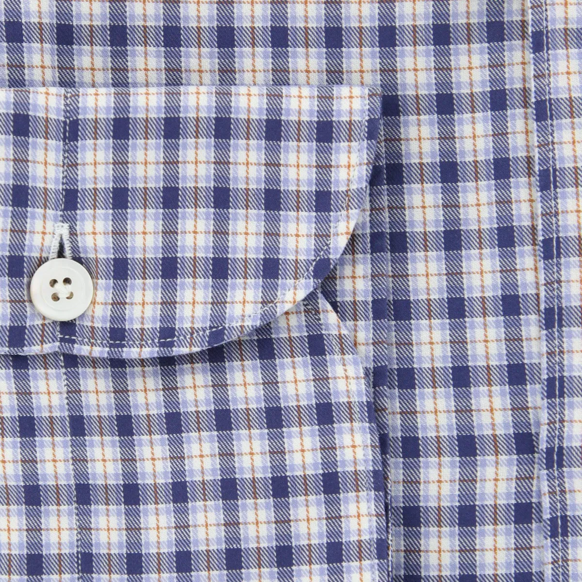Finamore Napoli Navy Blue Shirt - Extra Slim