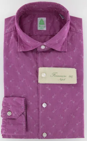 Finamore Napoli Pink Shirt – Size: 15 US / 38 EU