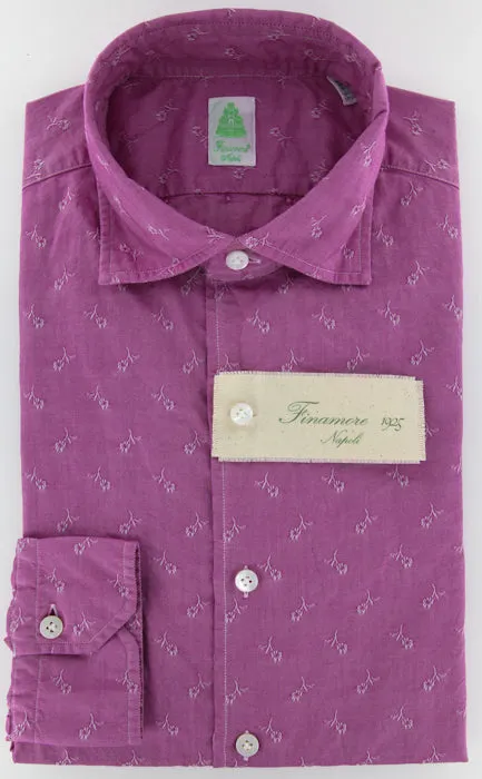 Finamore Napoli Pink Shirt – Size: 15 US / 38 EU