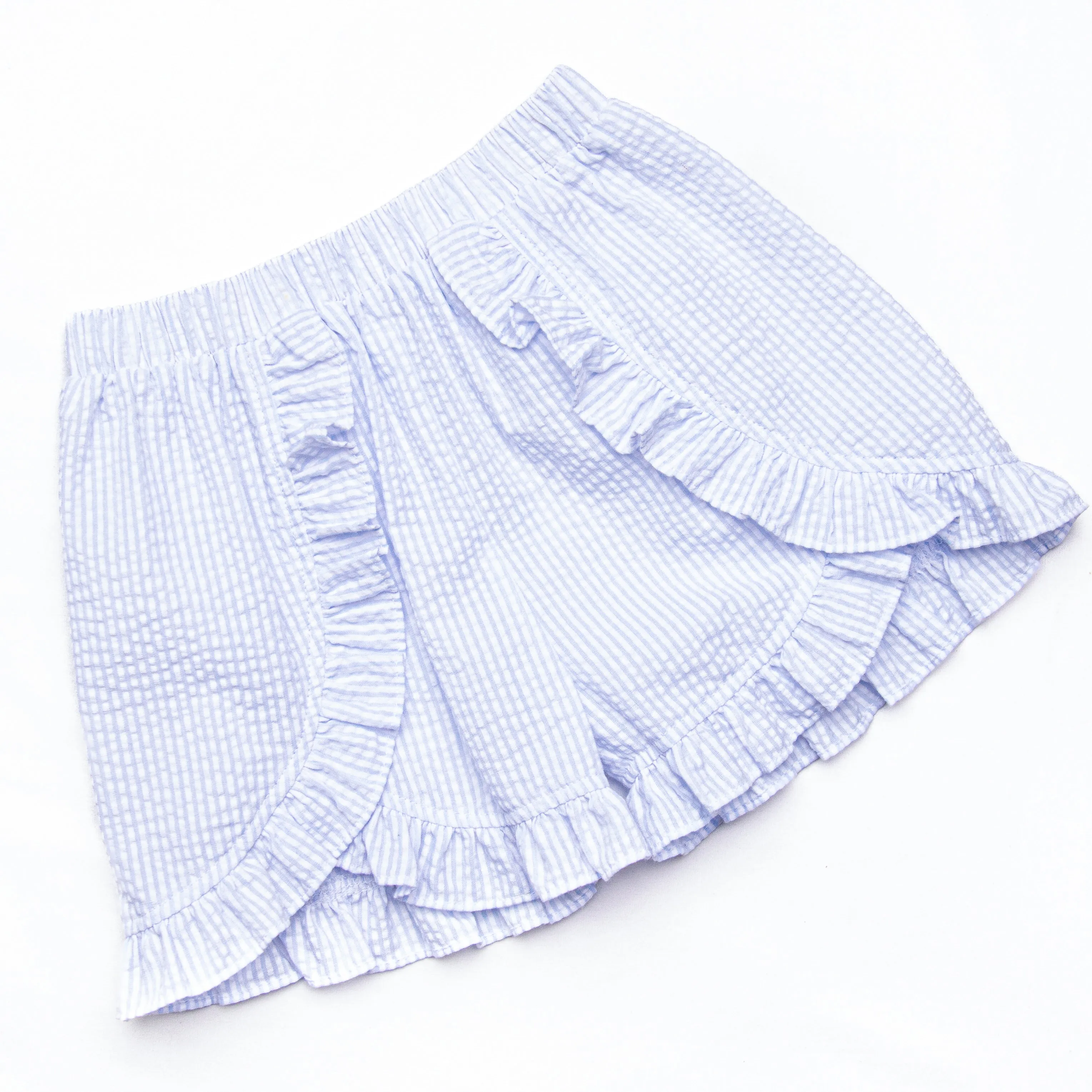 Fireworks and Freedom Smocked Short Set, Blue