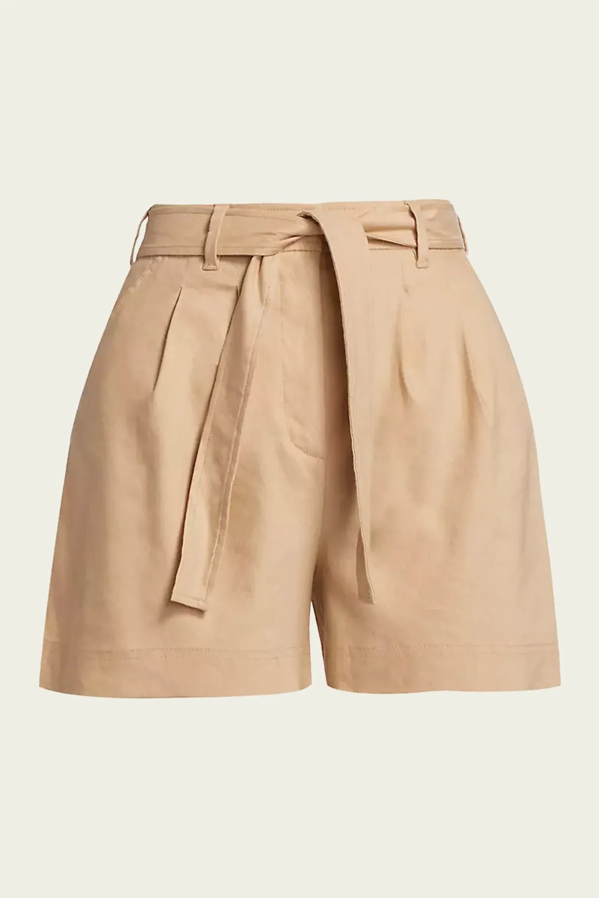 Fletcher Pleated Short in Natural