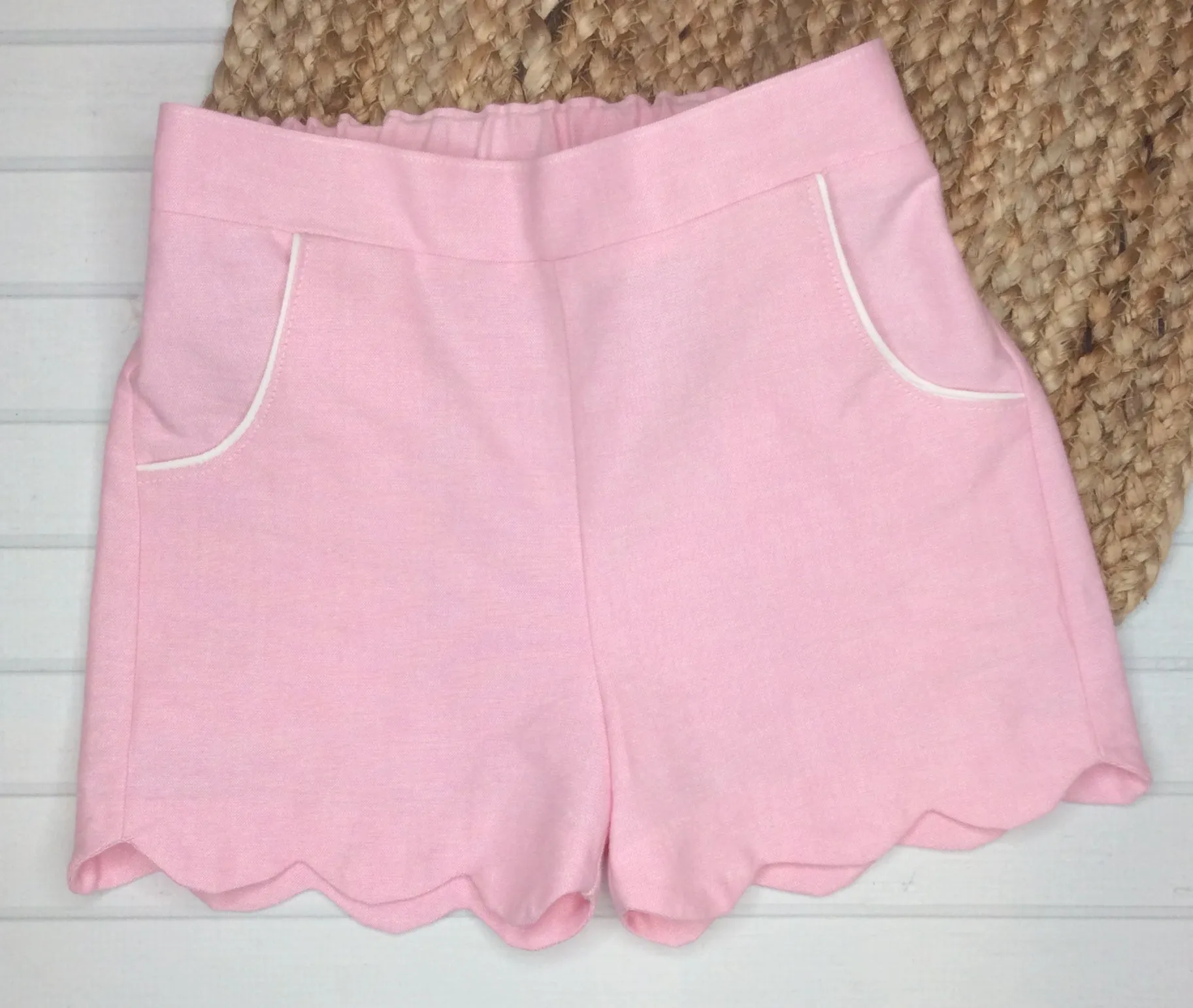 Floral Font &  Shorts Set