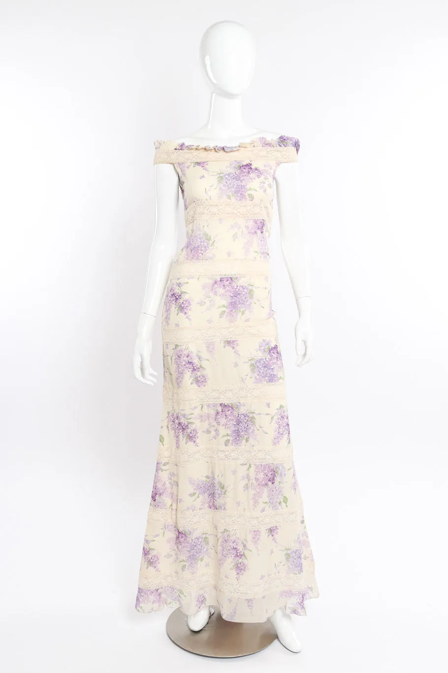 Floral Lace Gown