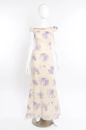 Floral Lace Gown