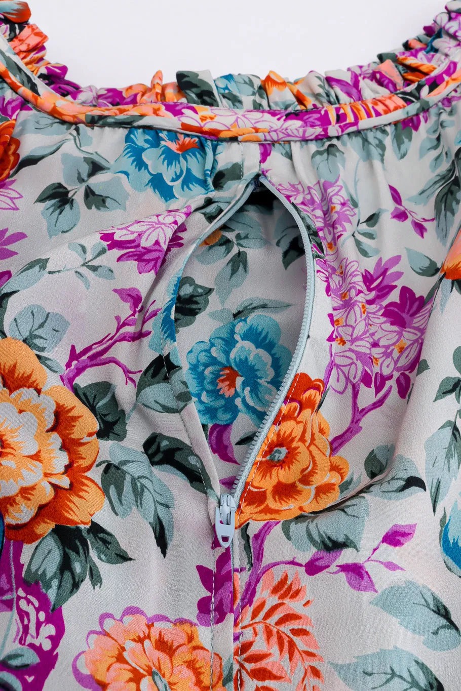 Floral Pheasant Dress