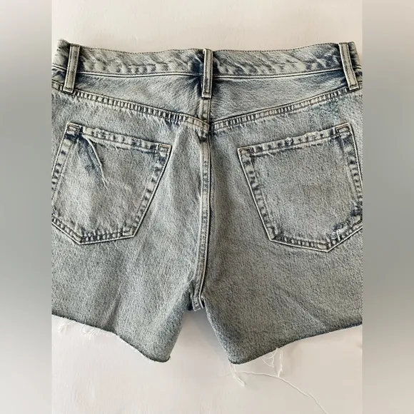 Frame Denim Le Simone Shorts Raw Hem Size 29 New $178