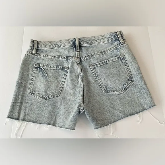 Frame Denim Le Simone Shorts Raw Hem Size 29 New $178