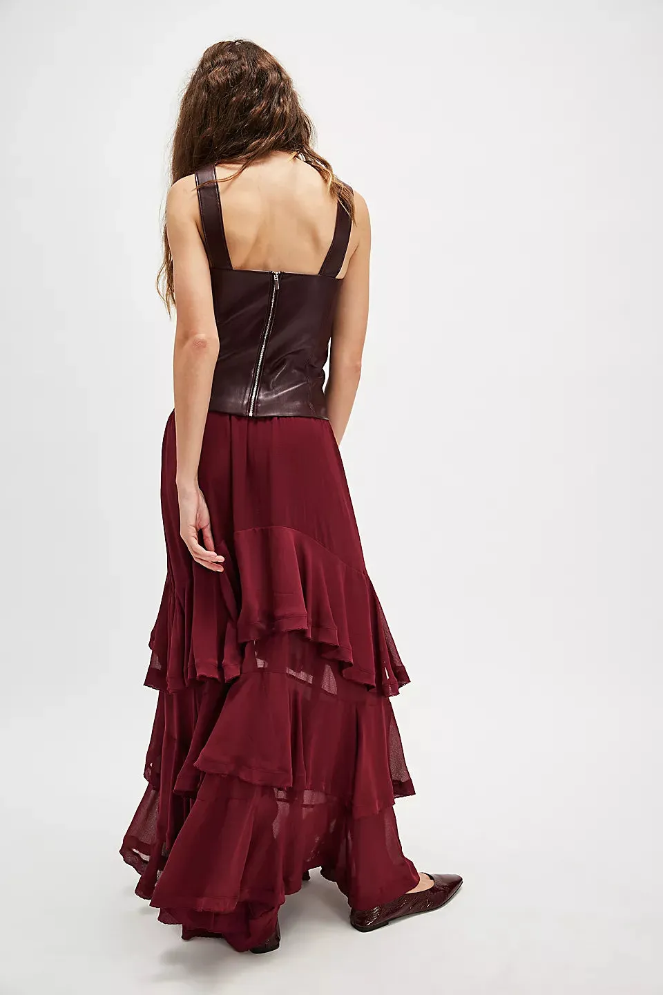 Free People Clementine Maxi Skirt