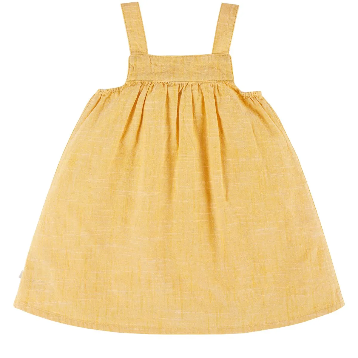 Frugi Hollie Dress Bumblebee Chambray Flowers