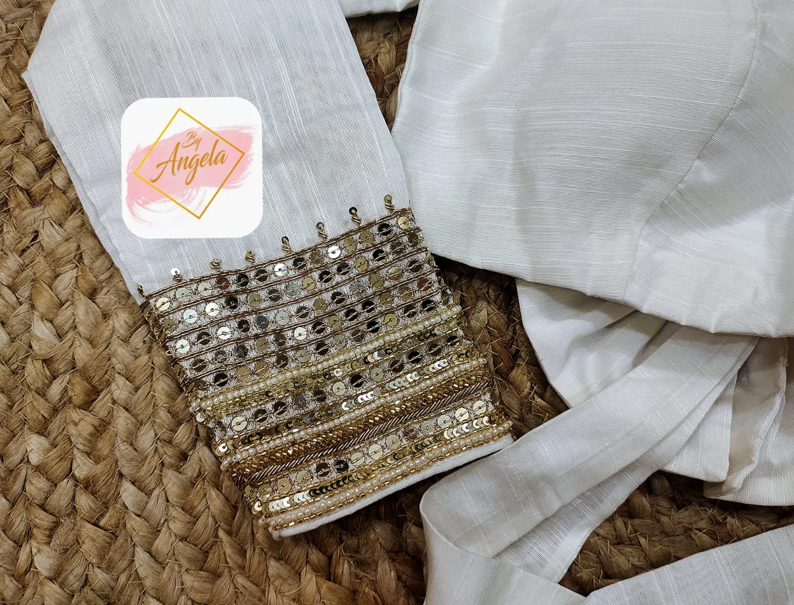 Full sleeve embroidered blouse