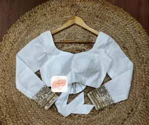Full sleeve embroidered blouse