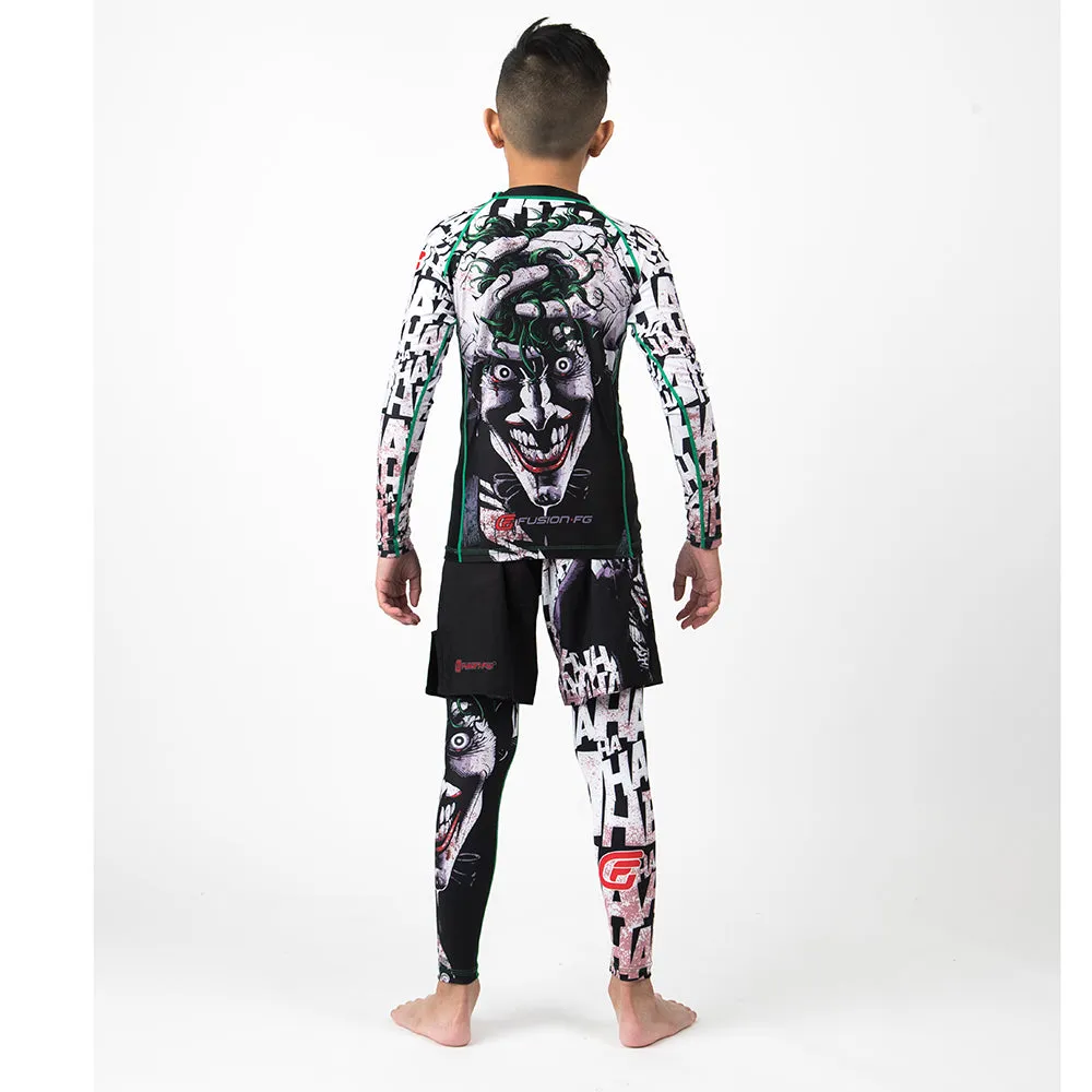 Fusion Fight Gear Batman The Killing Joke Joker Youth Kids Fight Shorts