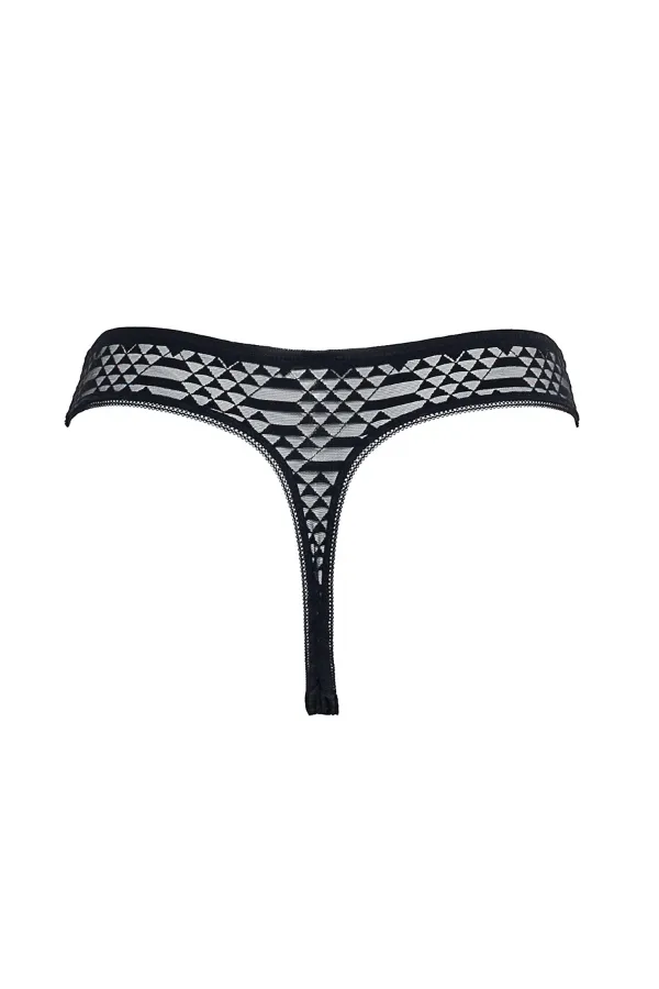 Garconne Thong - Black