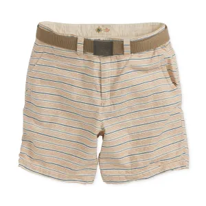Garrapata Striped Seersucker Shorts
