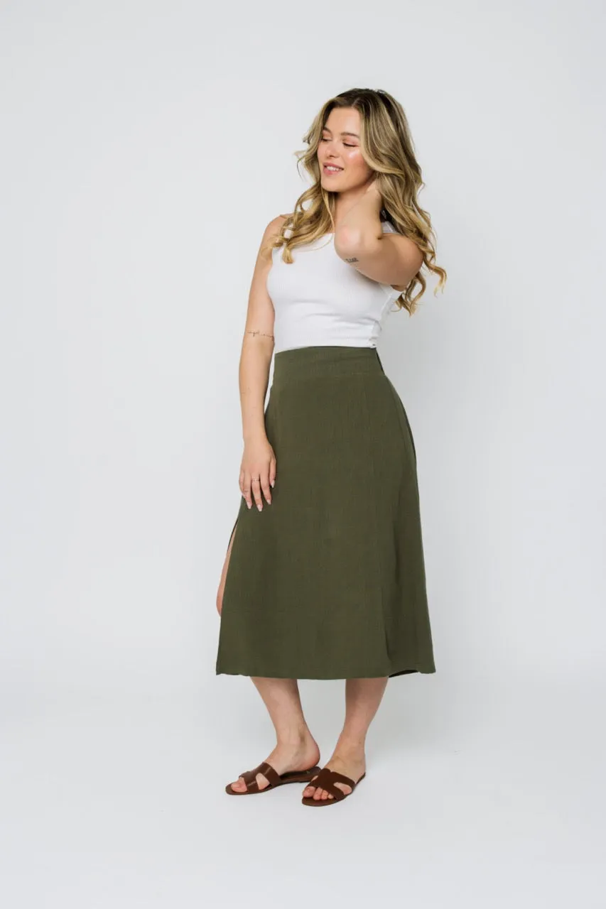 Georgia-A Line Skirt