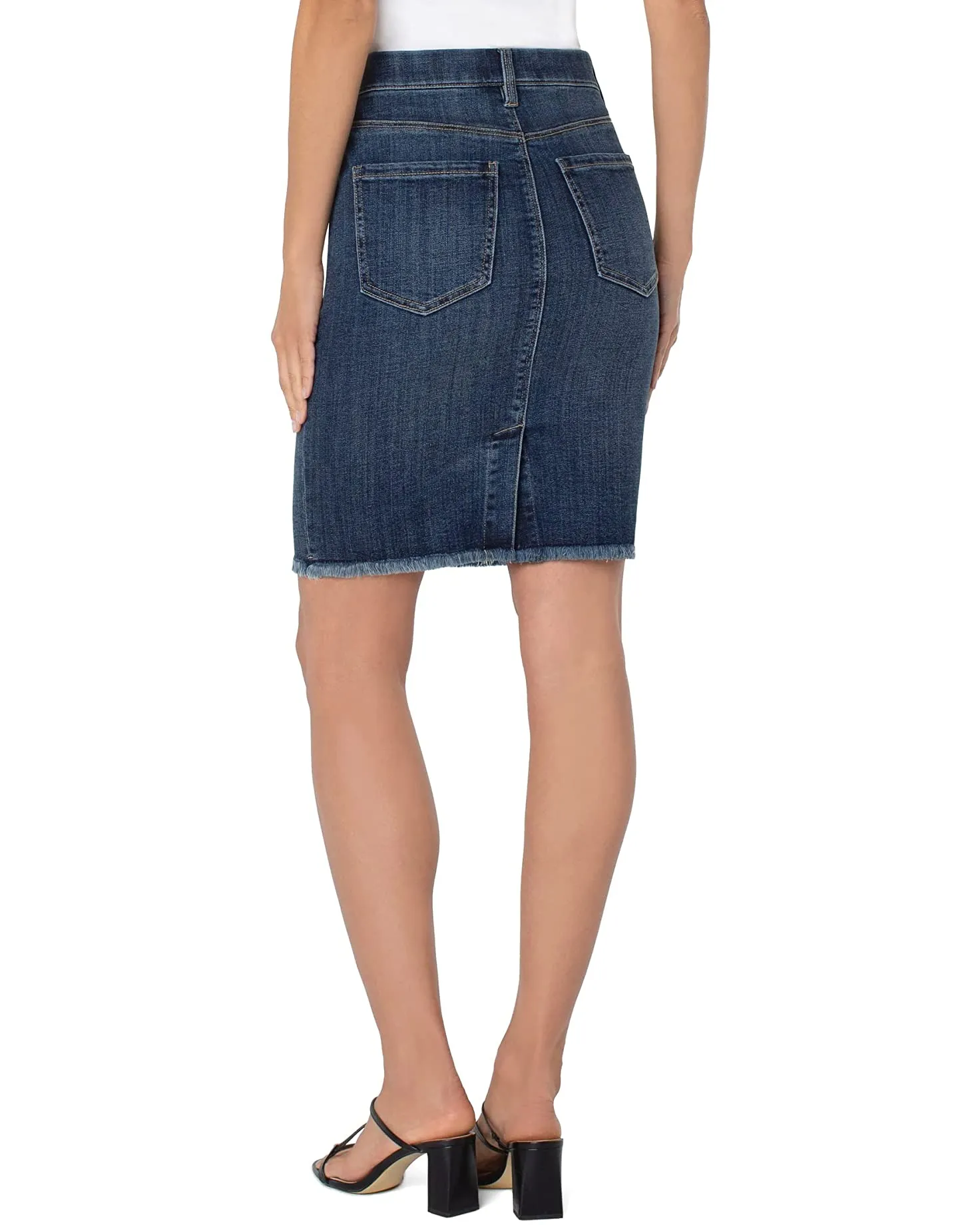 Gia Glider Pencil Skirt - Rosemount -SALE