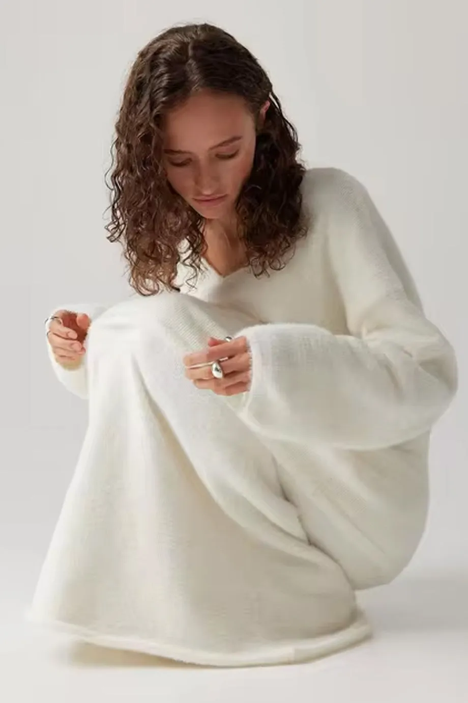 Giannie Knitted Sweater and Skirt Set