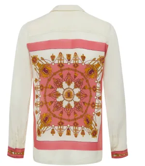 GIO BLOUSE-ECRU SCARF