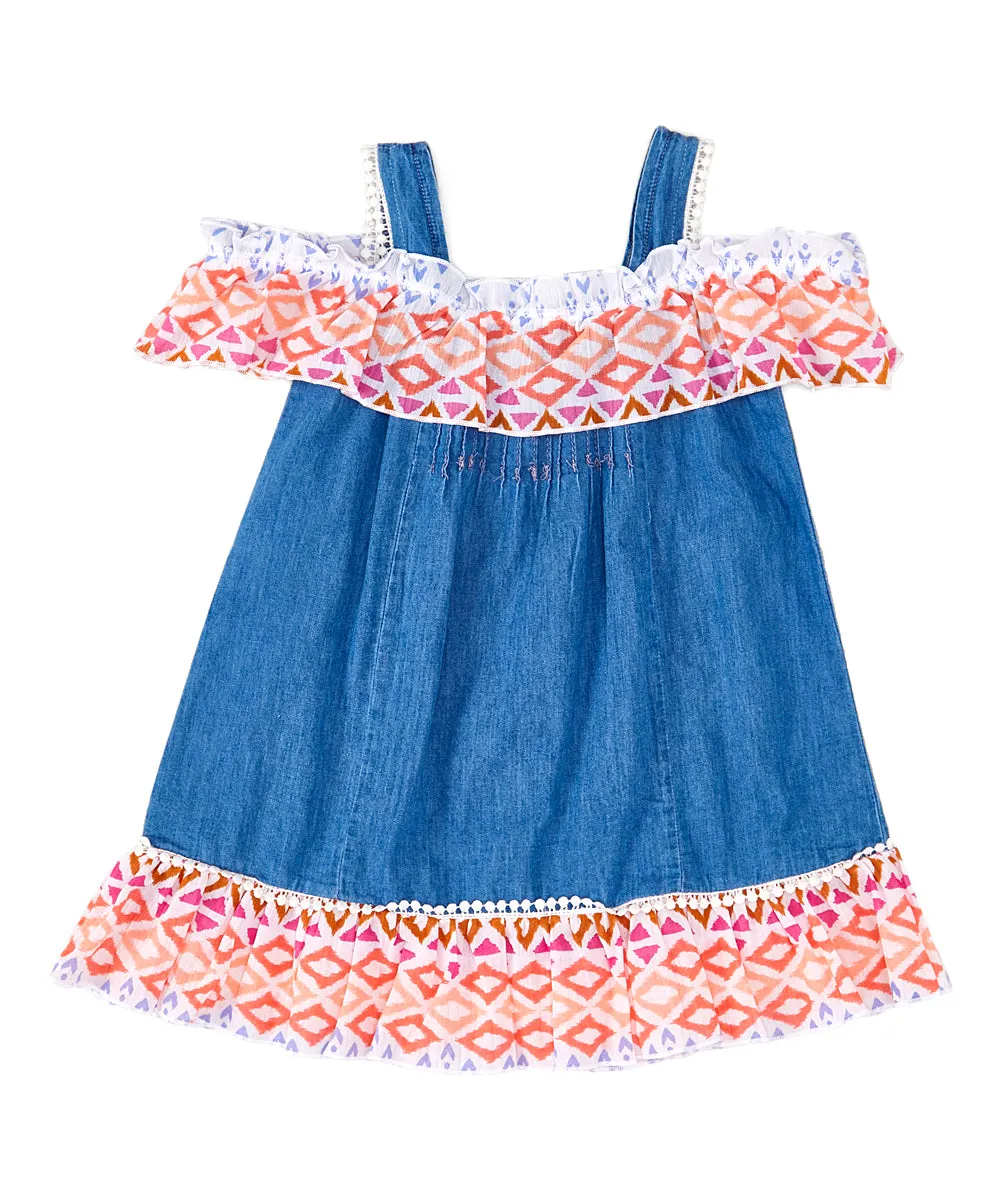 Girl Chambray Dress 2-7