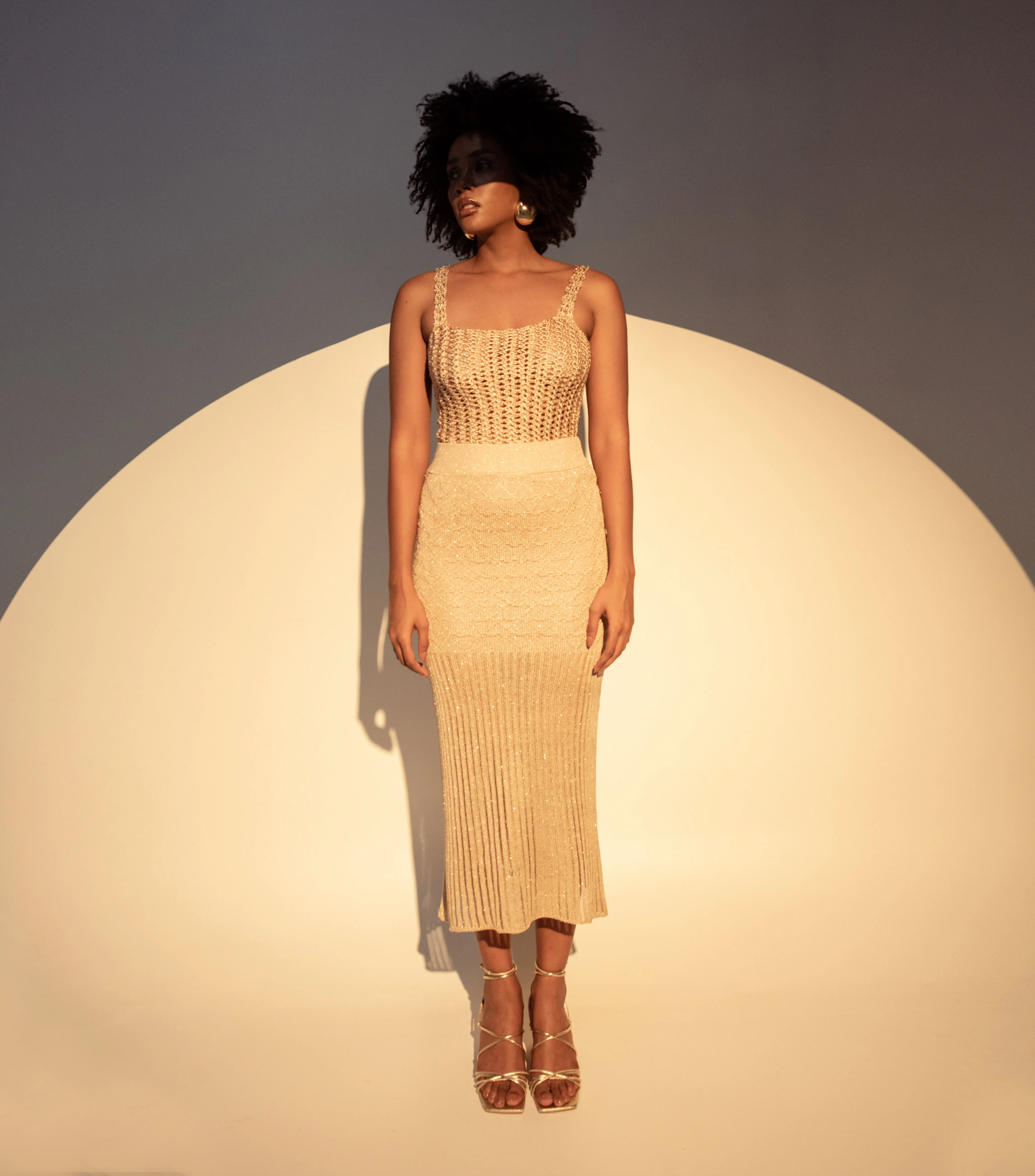 Golden Constellation Skirt