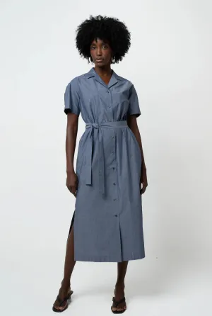 Grammar  ~  The Gerund Dress - Chambray