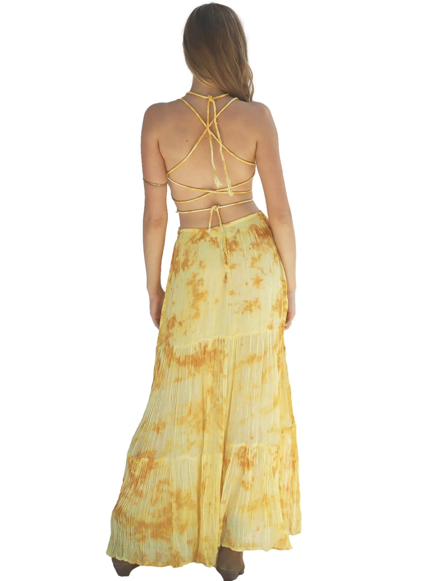 Half Moon Bay Bralette-Songbird Maxi Skirt