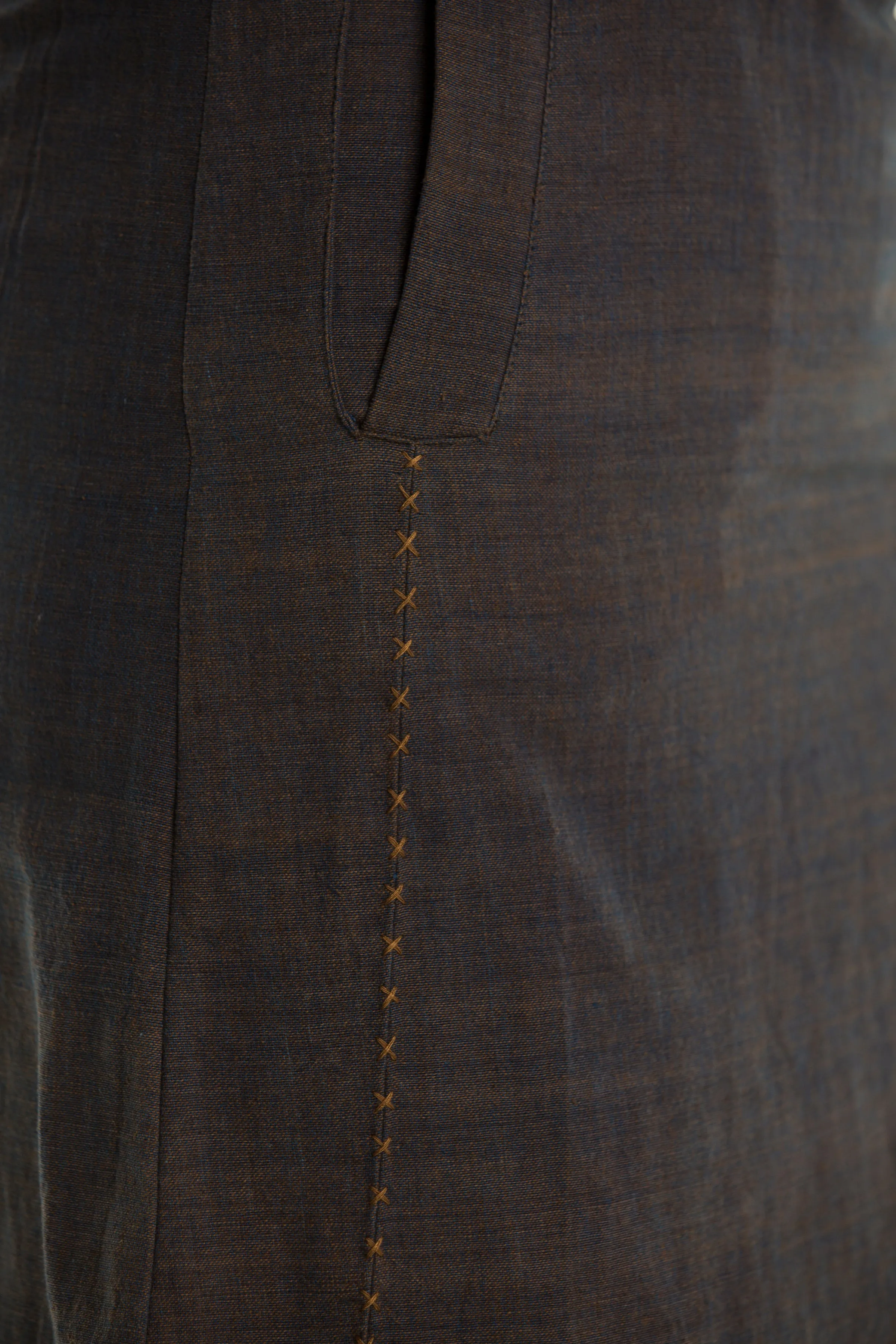 Hand Stitched A-line Skirt