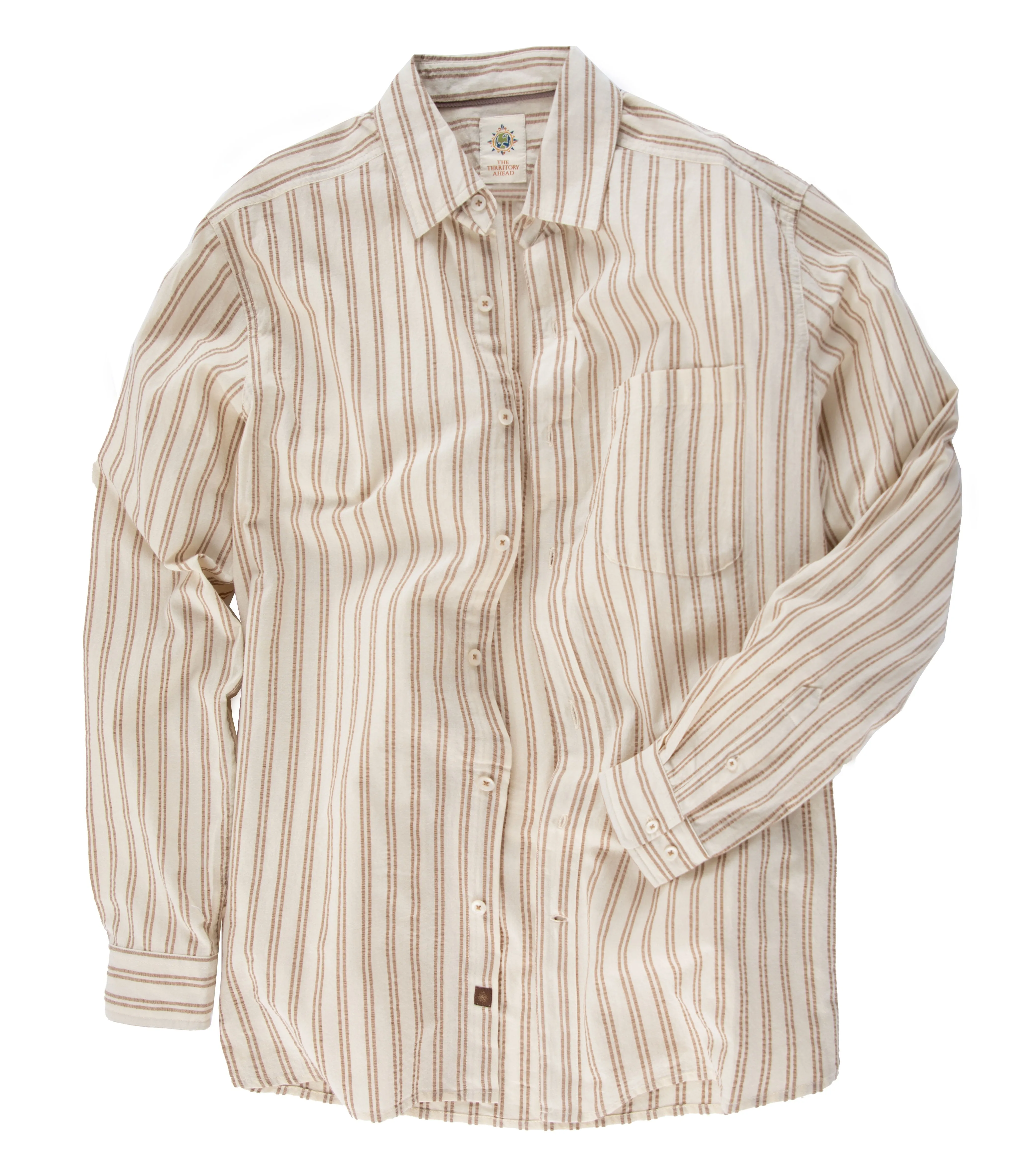 Harbor Island Striped Seersucker Shirt
