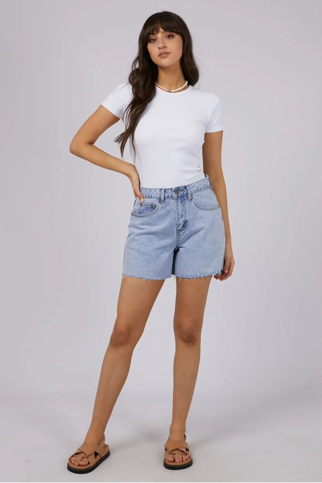 HARLEY BERMUDA SHORT - BLEACH
