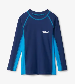 Hatley Hawaiian Ocean Long Sleeve Rash-guard: Size 2 to 12 Years
