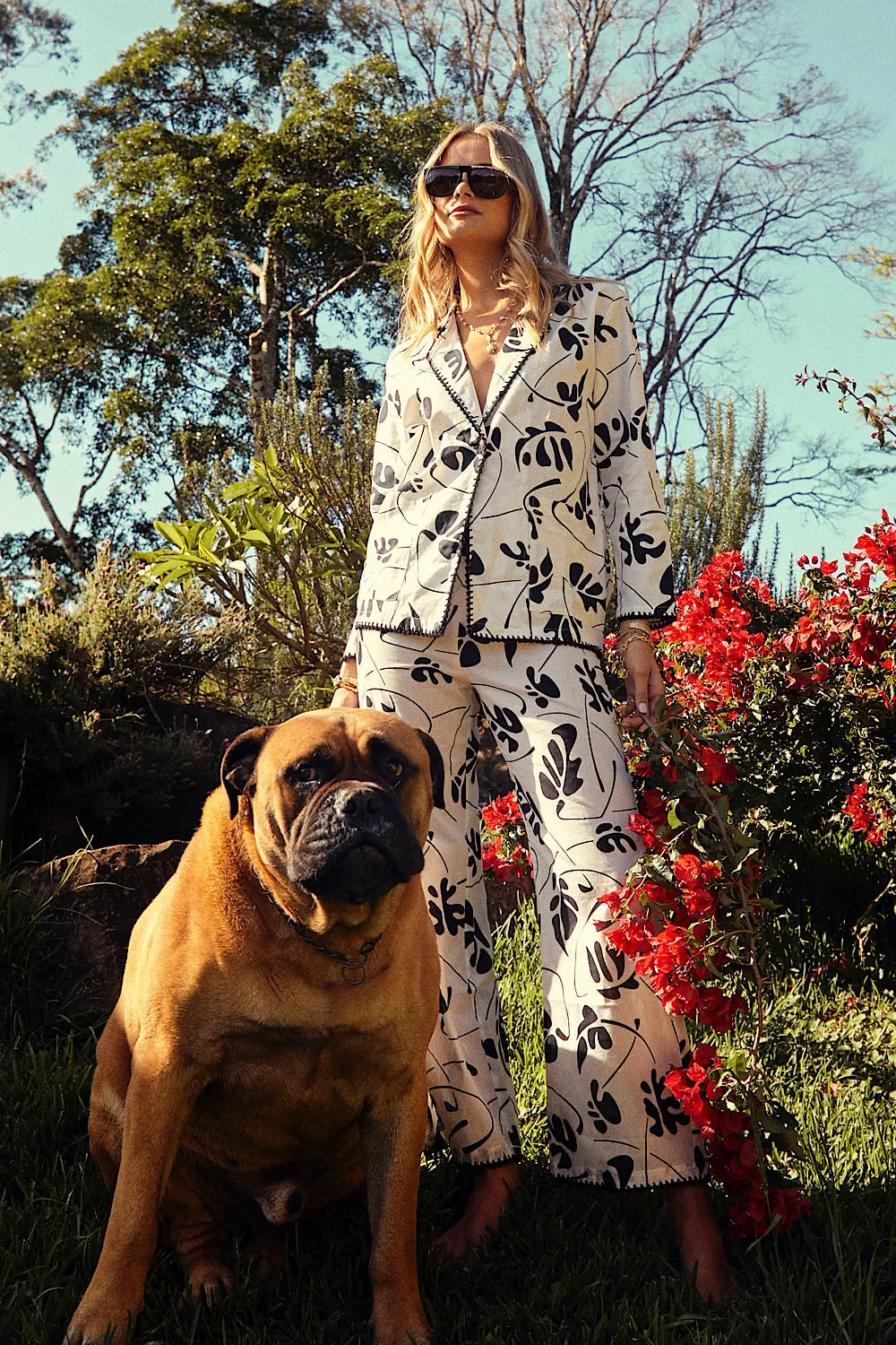 Have A Little Mercy Cropped Linen Flares