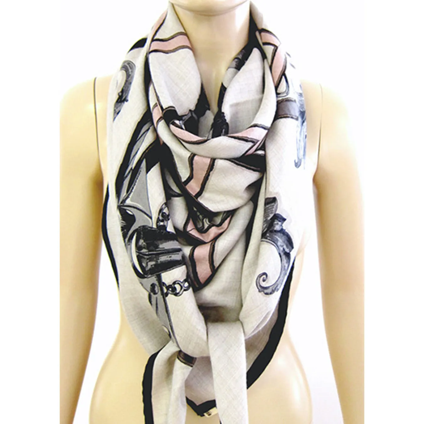 Hermes L'Instruction du Roy Cashmere Silk Shawl 140cm Collectors' Must
