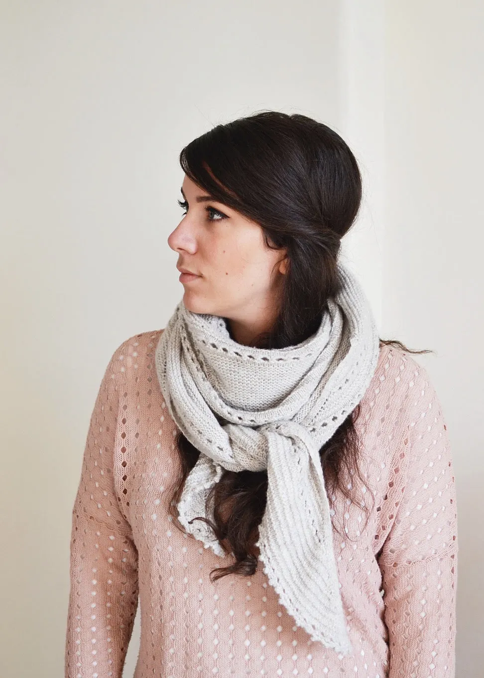 Hollows Shawl, Mandarine's Knitting Pattern