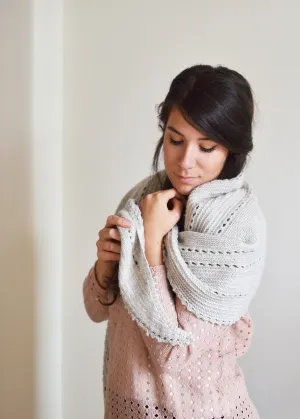 Hollows Shawl, Mandarine's Knitting Pattern