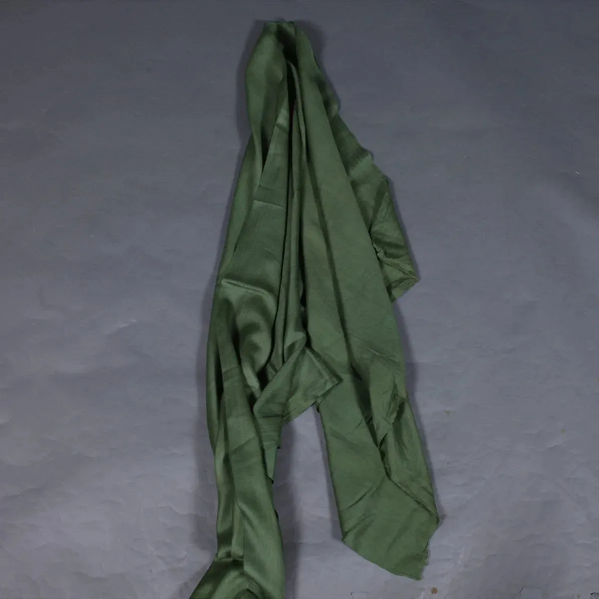 Hunter Green GI Certified Handwoven Pashmina Stole