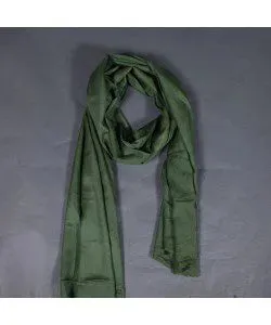 Hunter Green GI Certified Handwoven Pashmina Stole